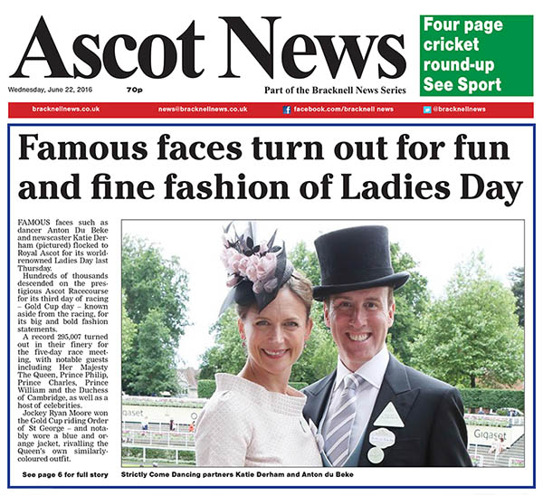 Ladies Day Ascot Blog